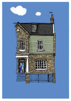 Personalised House Illustration, 8 of 12