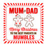 Personalised Best Parents Christmas Card, thumbnail 3 of 3
