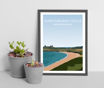 Northumberland Castles Set Of Three Art Prints, 4 of 4