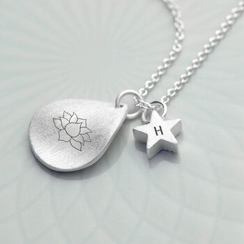 Personalised Diwali Lotus Necklace, 2 of 4