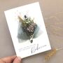 Get Well Soon Personalised Dried Flower Bouquet Card, thumbnail 6 of 10