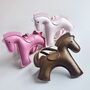 Faux Leather Pony Bag Charm, thumbnail 1 of 3
