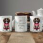 Personalised English Springer Spaniel In Christmas Jumper Mug, thumbnail 2 of 2