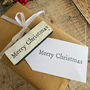 Large Merry Christmas Rubber Stamp For Holiday Crafting, thumbnail 2 of 6