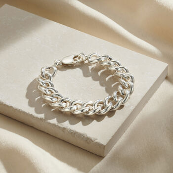 Heavy Curb Chain Bracelet, 3 of 6