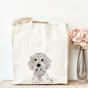 Personalised Labradoodle Tote, 4 of 4
