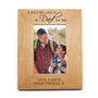 Personalised Like A Dad To Me 6x4 Wooden Photo Frame, thumbnail 3 of 3