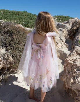Athena ~ Blush Pink Party Or Flower Girl Dress, 4 of 4