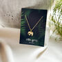 The Wildlife Collection 18k Gold Elephant Necklace, thumbnail 2 of 4