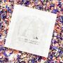 Set Of 10 Foil Initial Monogram Wedding Confetti Bags, thumbnail 2 of 2
