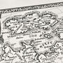Viking Britain Map Hand Drawn Fine Art Print, thumbnail 9 of 12