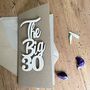 Personalised Big 30 Birthday Card, thumbnail 7 of 8