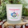 Personalised Photo Christmas Teacher Candle Gift, thumbnail 1 of 10