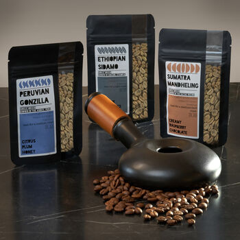 Artisan Coffee Roasting Pan Gift Set, 3 of 7