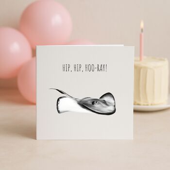 Hip Hip Hoo Ray Stingray Card, 2 of 7