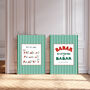 Babar The Elephant Set Of Two Green Art Prints, thumbnail 1 of 3