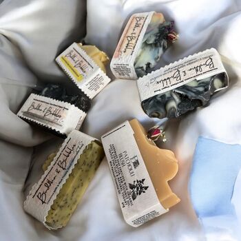 Gift Box2 Six Small Bars Handmade Soap With Seed Paper, 9 of 10