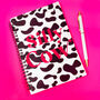 Fun Wording 'Silly Cow' A5 Journal Animal Print, thumbnail 1 of 2