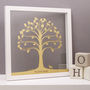 Personalised Floating Traditional Family Tree Papercut, thumbnail 1 of 5