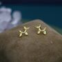 Sterling Silver Balloon Dog Stud Earrings, thumbnail 5 of 12