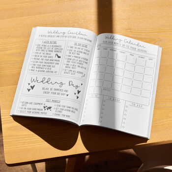 Personalised Minimalist Wedding Planner, 2 of 11