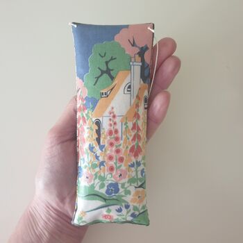 Lavender Sachet With Cottage Garden Print Gift Decoration, 6 of 8