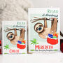 Personalised Sloth 'Relax' Christmas Card, thumbnail 3 of 4
