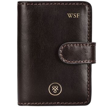 Personalised Luxury Leather Pocket Diary. 'The Alvito', 3 of 12