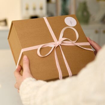 Bride To Be Luxury Gift Hamper With Prosecco And Personalised Candle, 3 of 4
