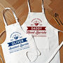 Personalised Barista Apron Coffee Lover Gifts, thumbnail 1 of 3