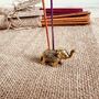 Mini Brass Elephant Incense Stick Holder, thumbnail 6 of 6