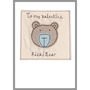 Personalised Bear Valentine's Day Card, thumbnail 7 of 12