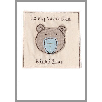 Personalised Bear Valentine's Day Card, 7 of 12