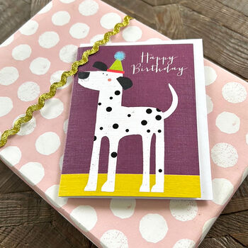 Mini Dalmatian Birthday Card, 5 of 5