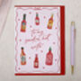 Hot Sauce Valentines Day Card For Wife, thumbnail 1 of 3