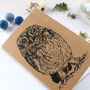 A6 Owl Notebook Choice Of Four Designs, thumbnail 7 of 8