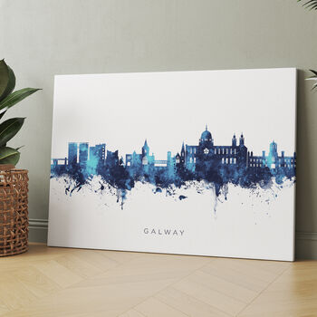 Galway Ireland Skyline Cityscape Art Print, 7 of 12