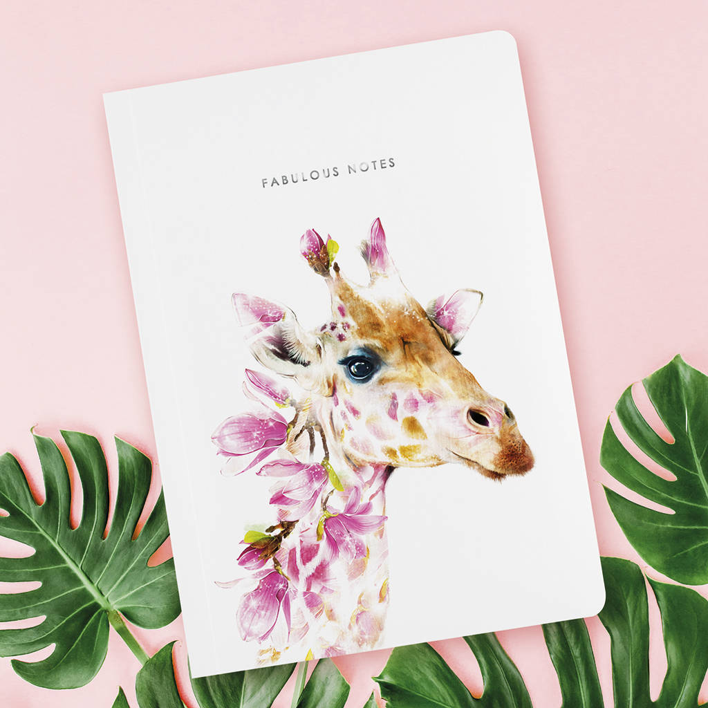Luxury Giraffe Notebook / Journal, 1 of 4