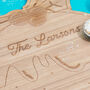 Personalised Christmas Pudding Serving Board, thumbnail 2 of 3