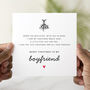 Wonderful Boyfriend Christmas Card, thumbnail 1 of 3