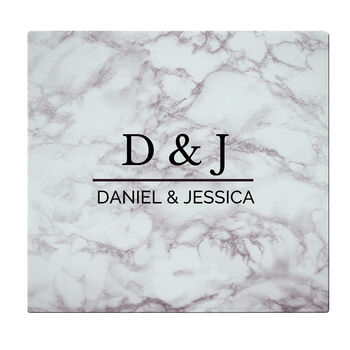 Personalised Christmas Glass Chopping Board, 3 of 5