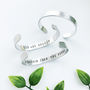 Personalised Hidden Message Mindfulness Bracelet, thumbnail 10 of 10