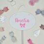 Personalised Hair Bow Holder Bows, thumbnail 1 of 9