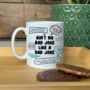 Personalisd No Bad Joke Like A Dad Joke Mug, thumbnail 1 of 2