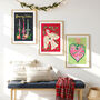 Christmas Print Set – Festive Art Prints, thumbnail 7 of 9