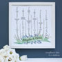 Personalised Growing Family Garden Framed Print, thumbnail 2 of 8