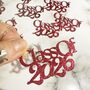 16 X Class Of 2026 Table Decorations, Confetti, Table Scatter, Many Colours, thumbnail 1 of 10
