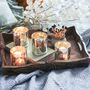 Set Of Four Antique Effect Tea Light Holders, thumbnail 4 of 8