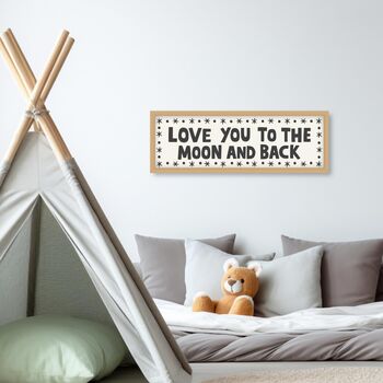 To The Moon And Back Framed Print, 11 of 12