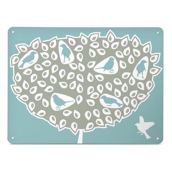 Birds In A Tree Design / Large Magnetic Notice Board, 4 of 11